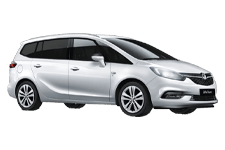 Car Hire Ayr - Vauxhall Zafira 7-Seater - Minibus hire Ayr